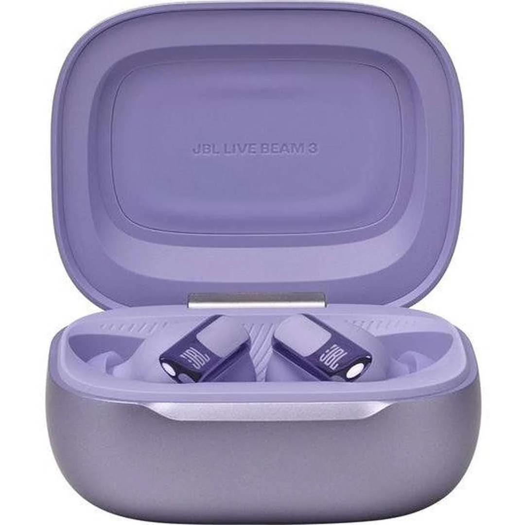 JBL Live Beam 3 10mm Hi-Res Wireless Earbuds - Purple | JBLLIVEBEAM3PUR - Image 3