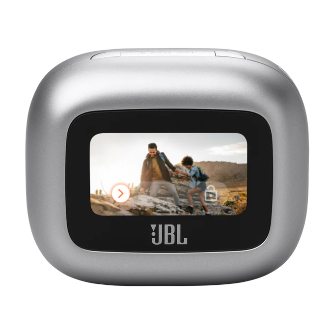 JBL Live Flex 3 True Wireless Noise-Cancelling Open-Stick Earbuds | JBLLIVEFLEX3SIL - Image 3