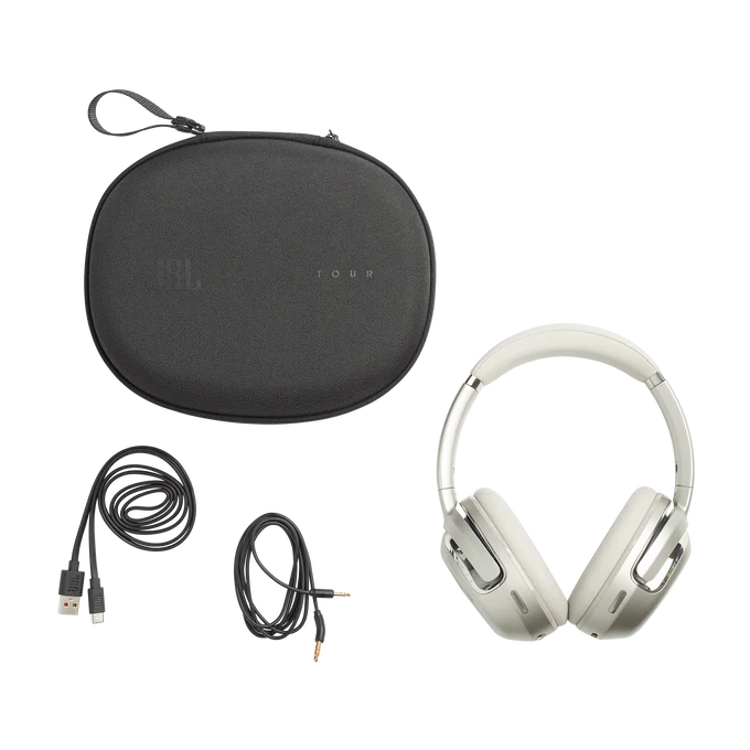 JBL Tour One M2 Wireless Over-Ear Noise Cancelling Headphones – Champagne Gold | JBLTOURONEM2CPG - Image 5