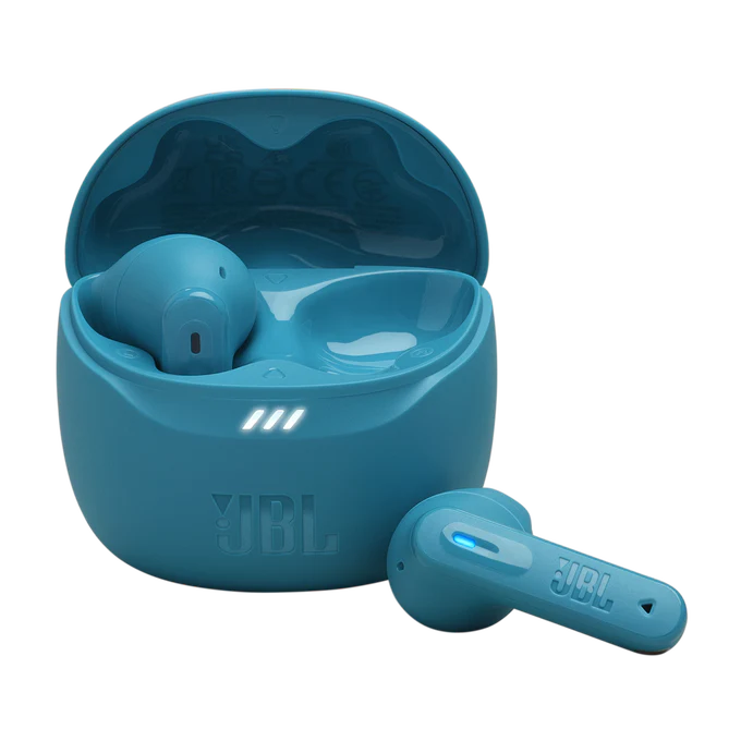 JBL Tune Flex 2 True Wireless Noise-Cancelling Open-Stick Earbuds – Turquoise | JBLTFLEX2TQE