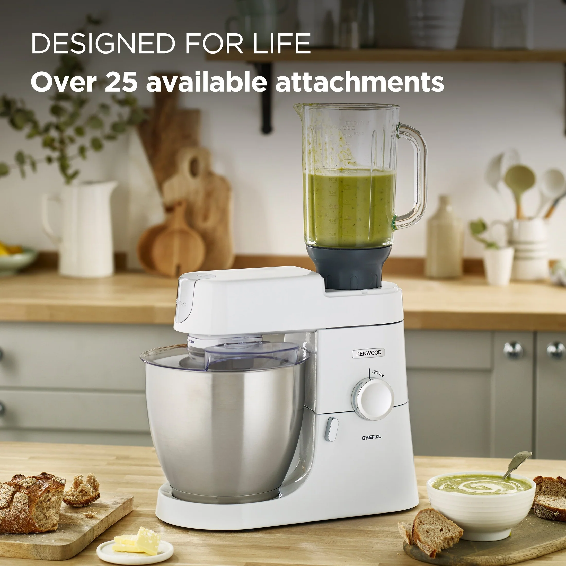 Kenwood Chef XL Stand Mixer — White | KVL4100W - Image 4
