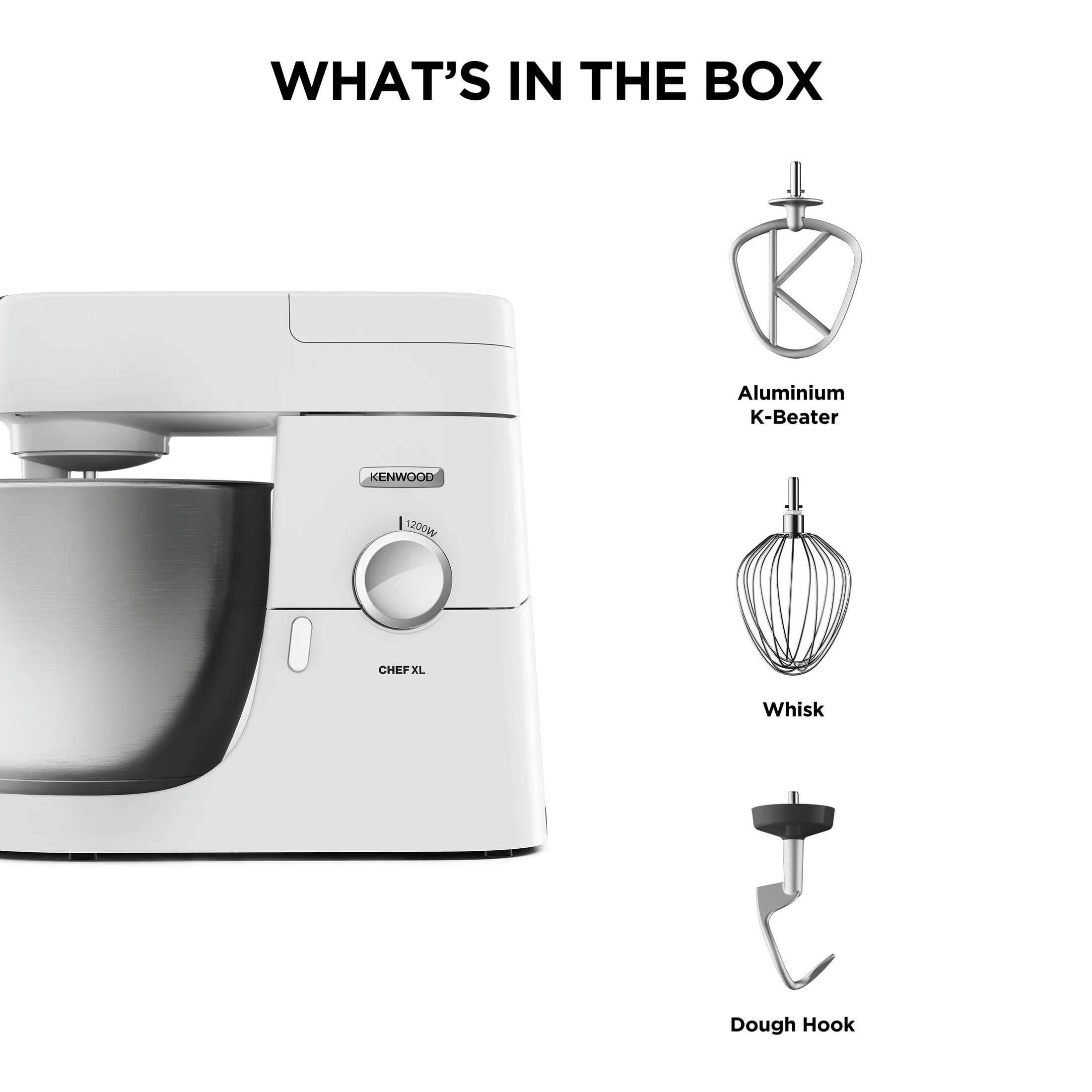 Kenwood Chef XL Stand Mixer — White | KVL4100W - Image 6