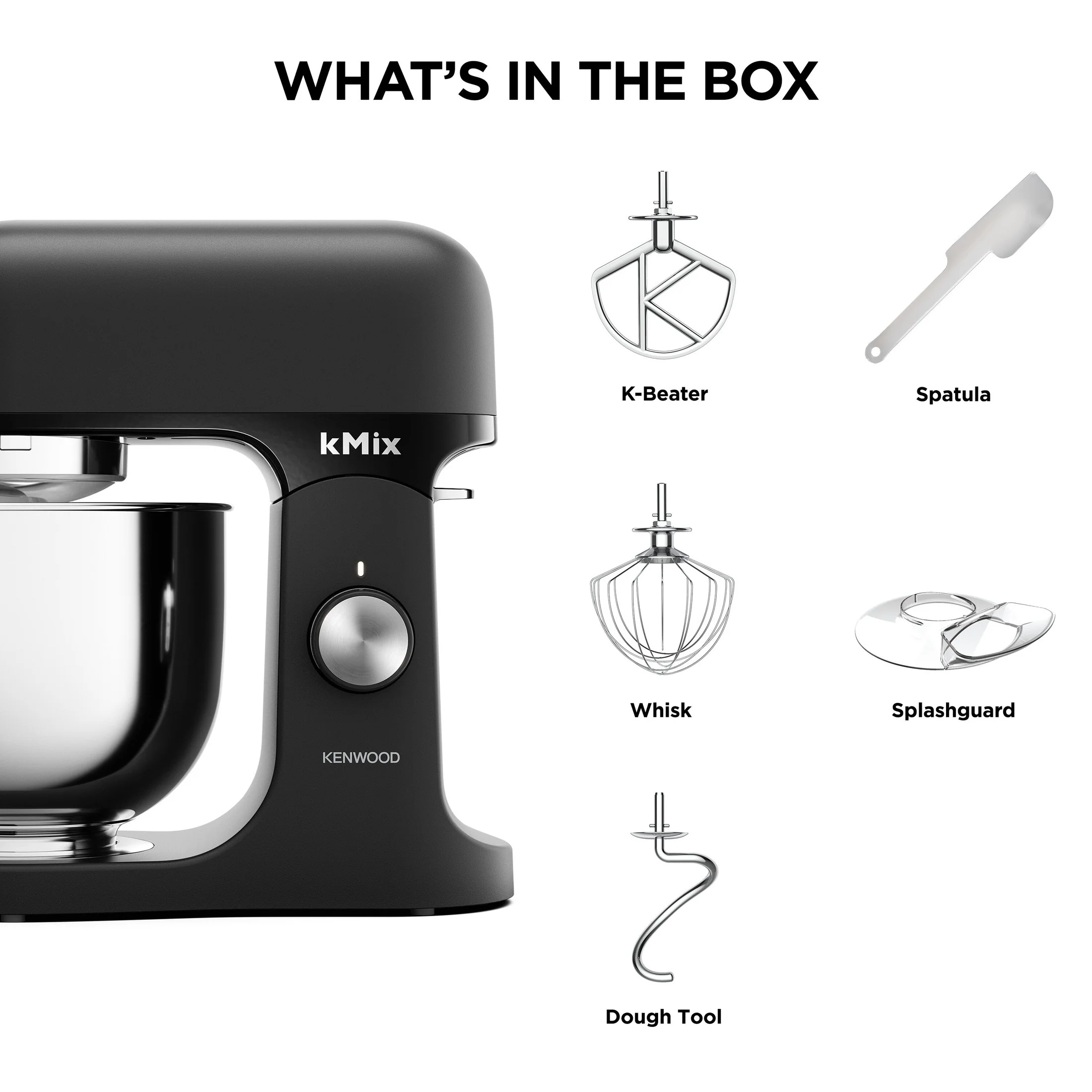 Kenwood kMix 5L Black Stand Mixer | KMX751ABK - Image 7