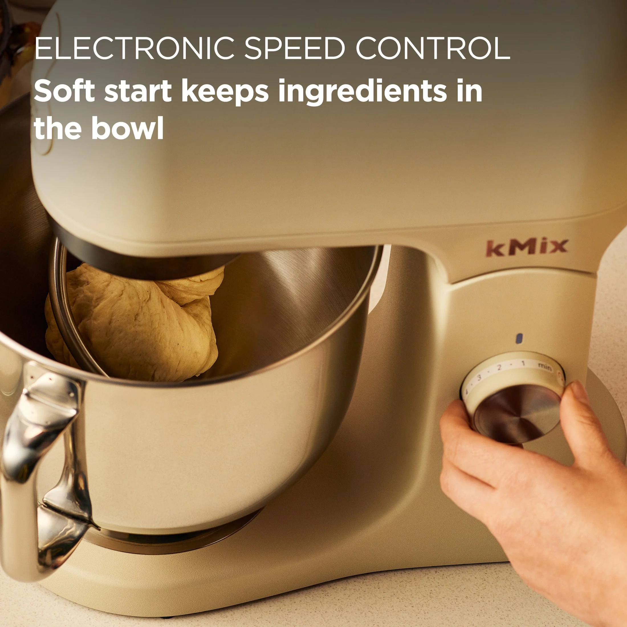 Kenwood kMix 5L Cream Stand Mixer | KMX751ACR - Image 3