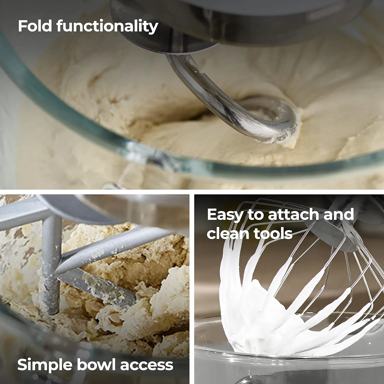 Kenwood Cream Mixer 1000W | KMX754CR - Image 8