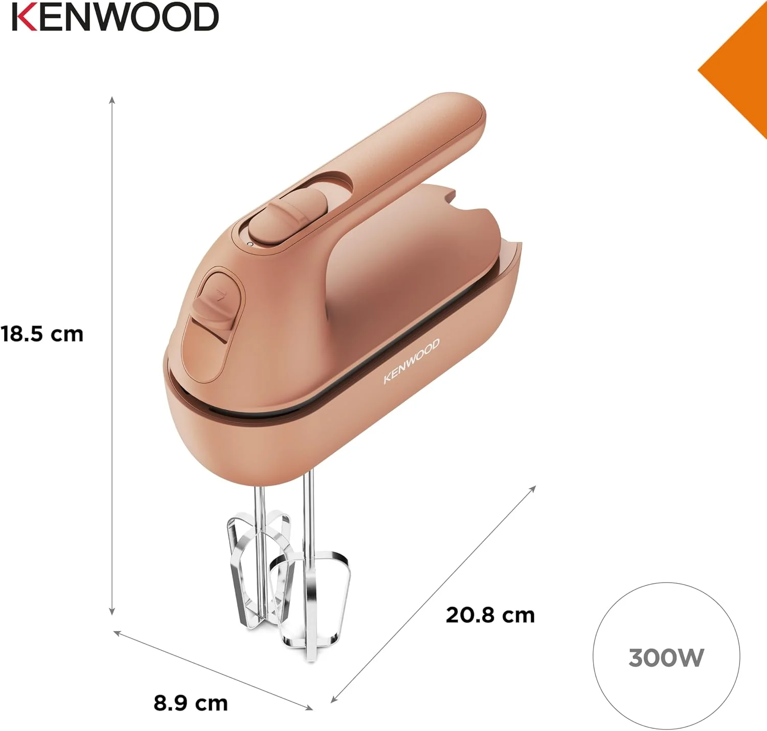 Kenwood QuickMix Go Hand Mixer | HMP40.000RD - Image 5