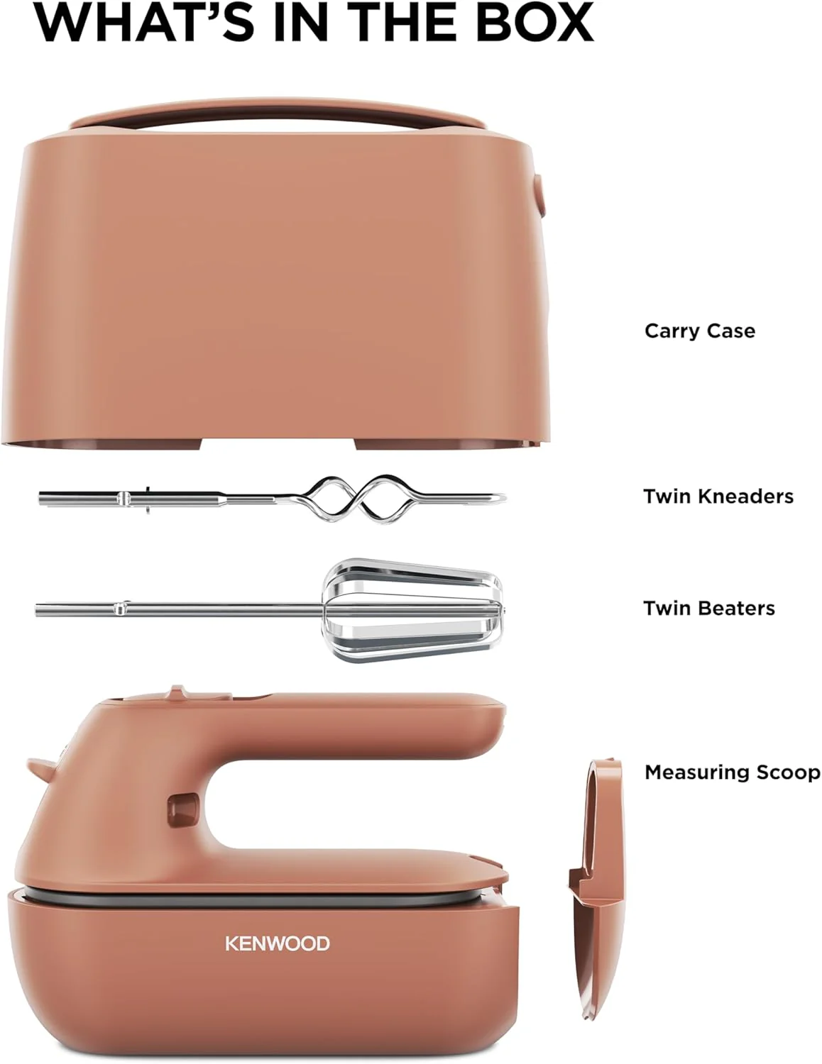 Kenwood QuickMix Go Hand Mixer | HMP40.000RD - Image 7