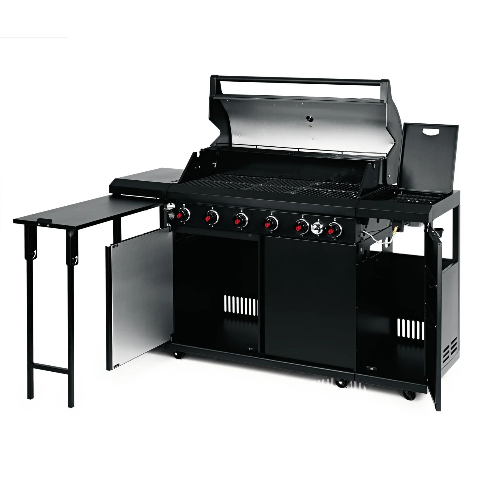 Landman COOL BLACK 6 Burner Mini Outdoor Kitchen | 22169 - Image 2
