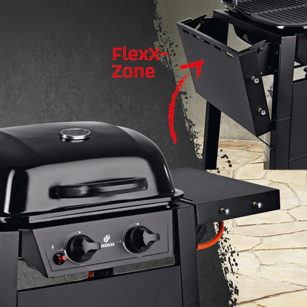 Landmann 2 Burner Gas BBQ – Black | 22165 - Image 3