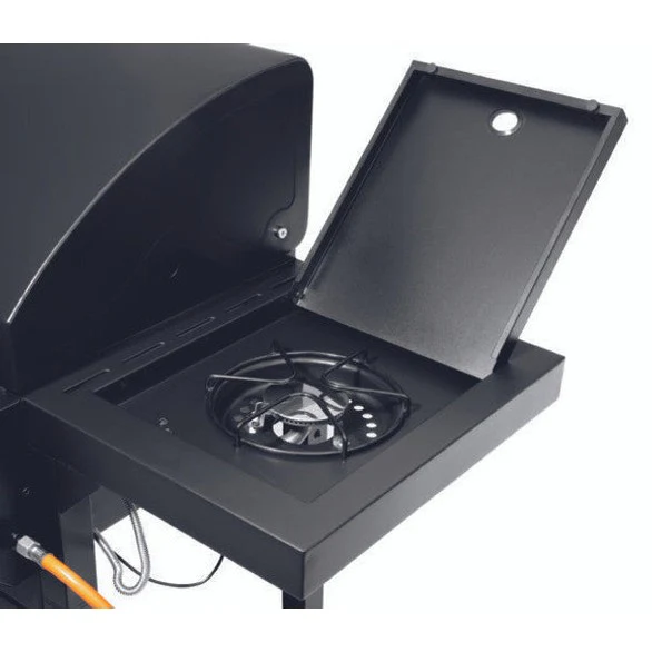 Landmann Rexon 4.1 62cm Cast Iron Gas BBQ with Side Burner | 22160 - Image 5