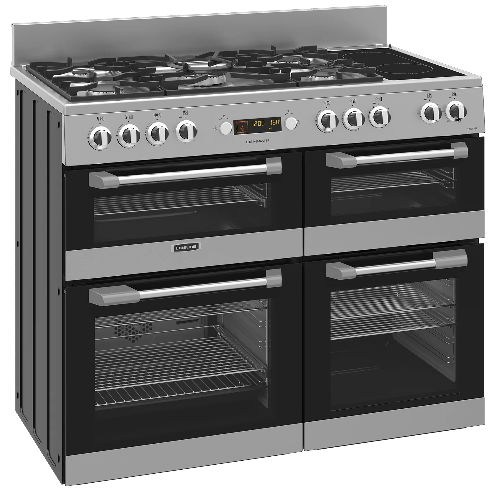 Leisure 110cm Range Cooker | CS110F722X - Image 2
