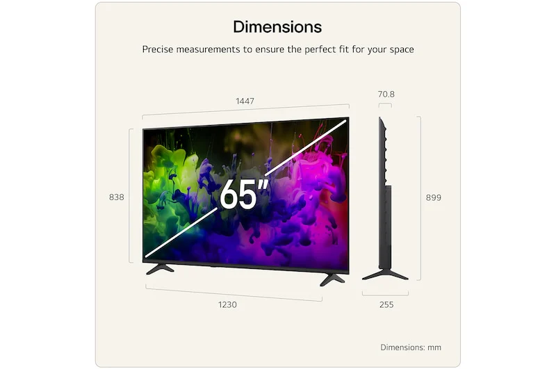 LG 65-inch 4K QNED Smart TV | 65QNED7EB3C.AEI - Image 11