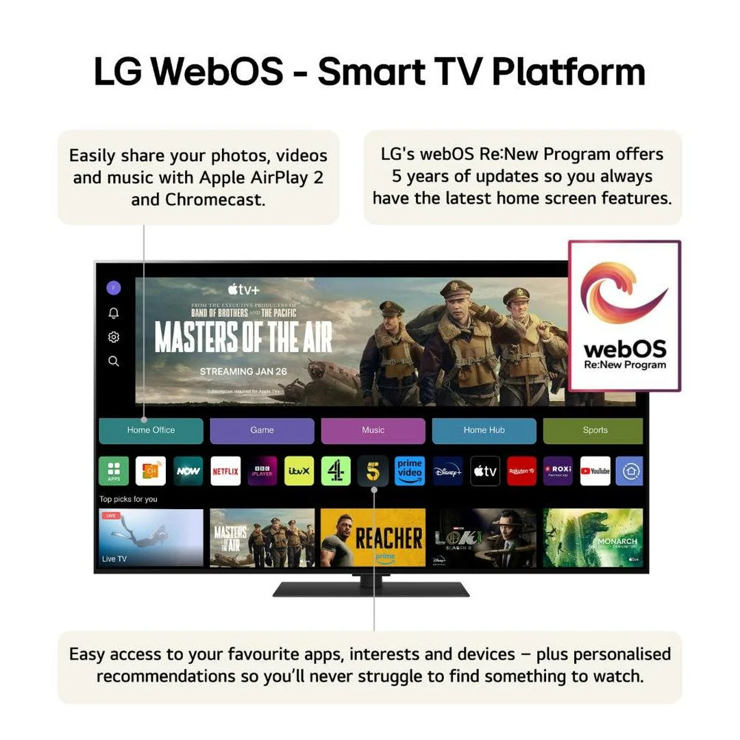 LG 65 Inch G4 OLED TV (2024) | OLED65G46LS.AEK - Image 5