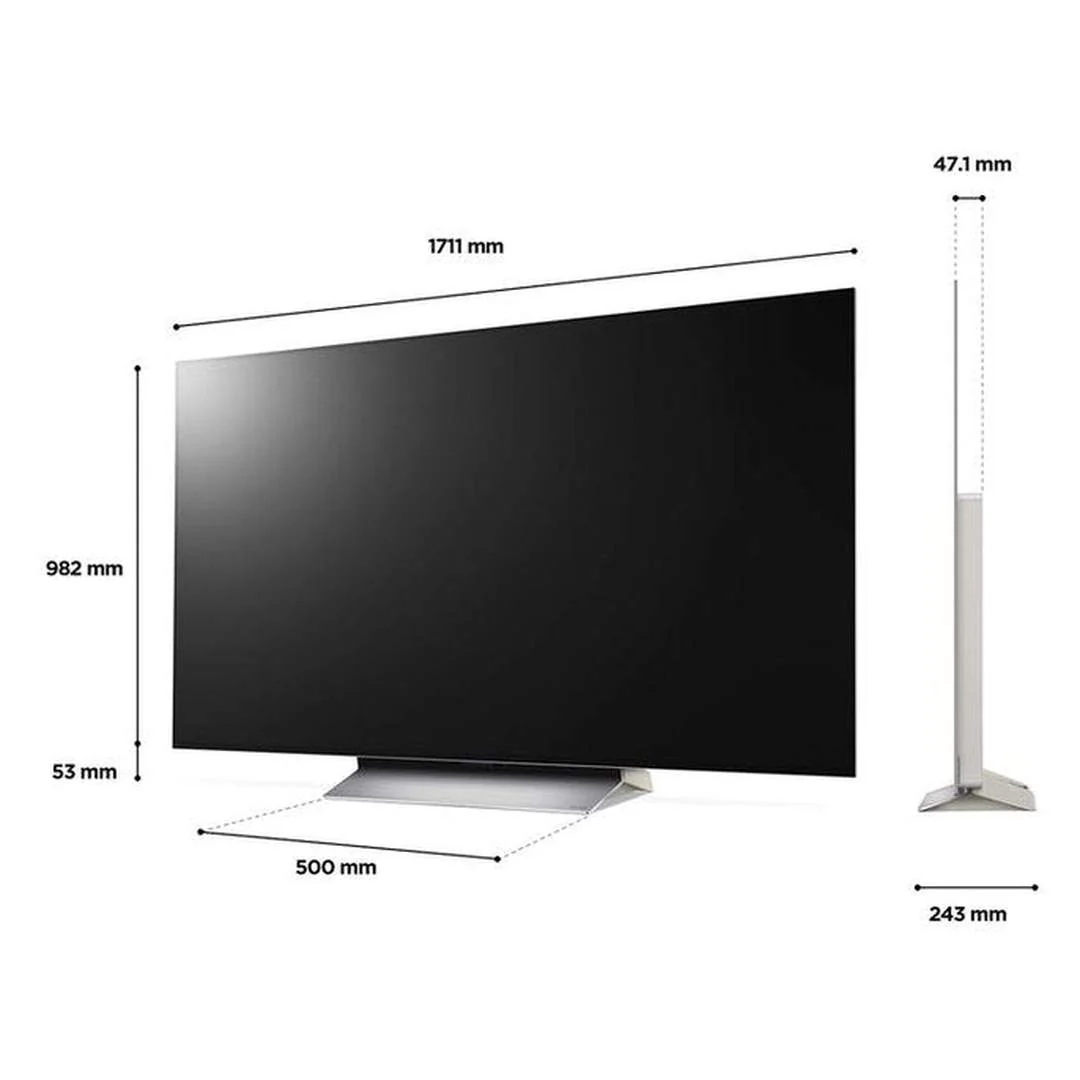 LG 77" C2 HDR Ultra OLED Smart TV | OLED77C26LD.AEK - Image 6