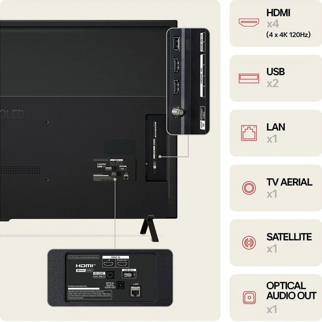 LG 77 Inch B4 OLED 4K Smart TV (2024) | OLED77B46LA.AEK - Image 9