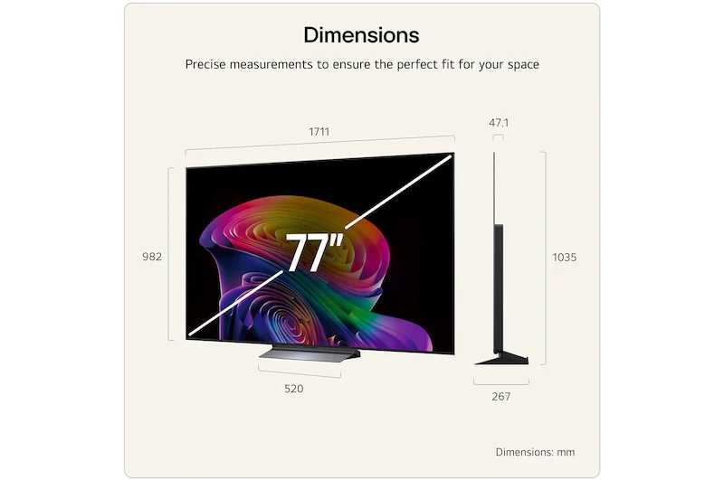 LG 77-inch C6-series 4K Ultra HD Smart TV | OLED77C64LA.AEI - Image 2