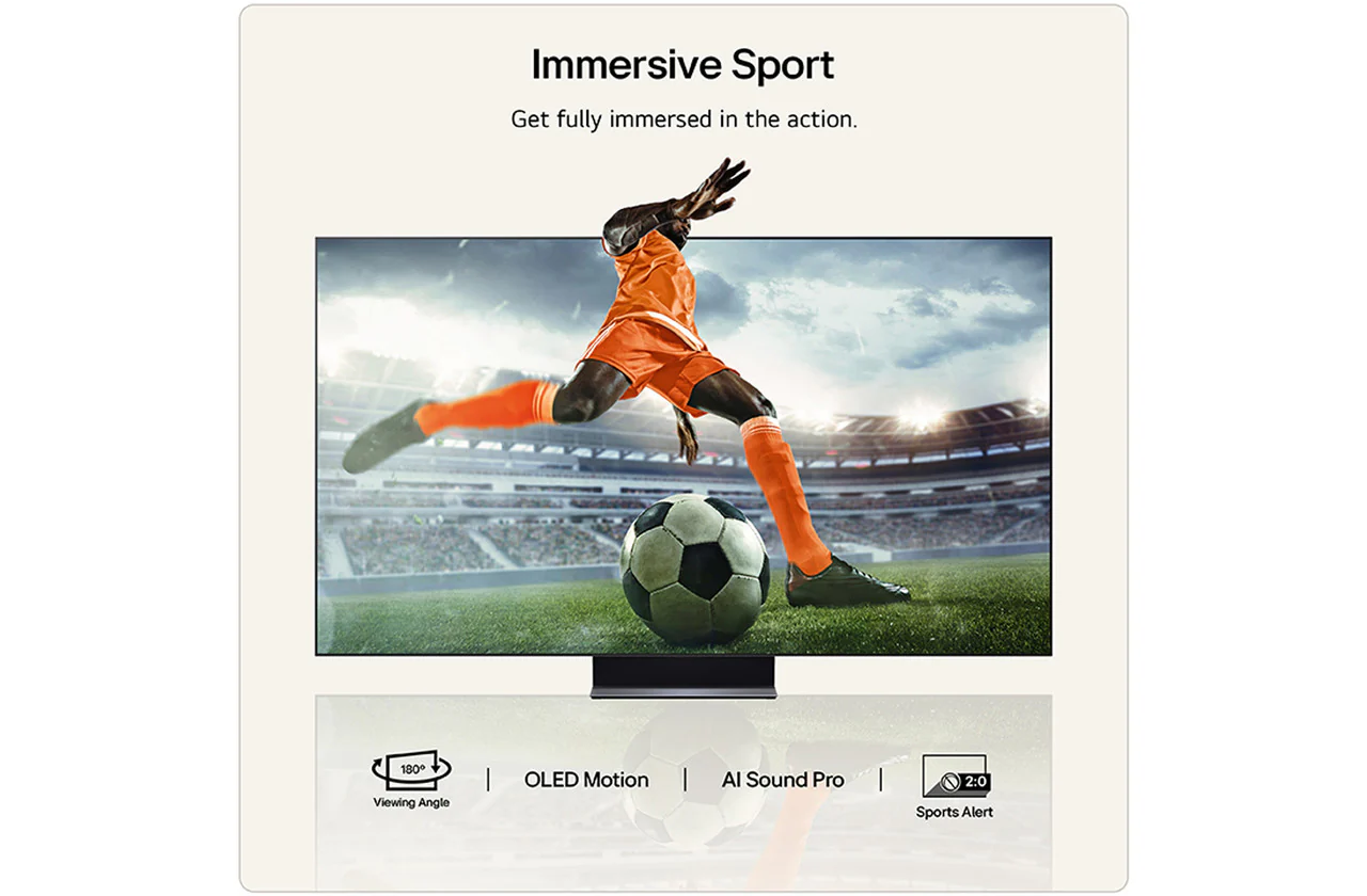 LG 83-inch C6-series 4K Ultra HD Smart TV | OLED83C64LA.AEI - Image 3