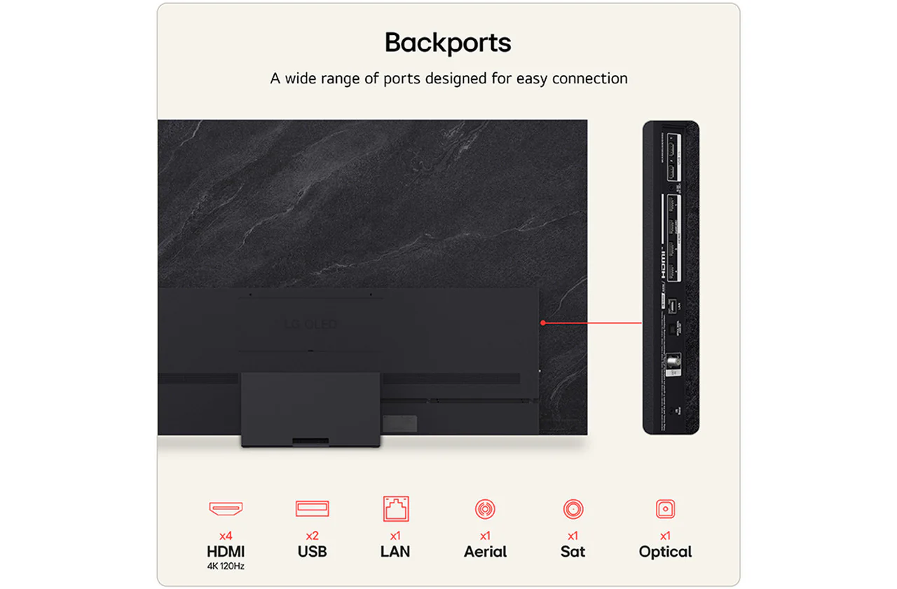LG 83-inch C6-series 4K Ultra HD Smart TV | OLED83C64LA.AEI - Image 6