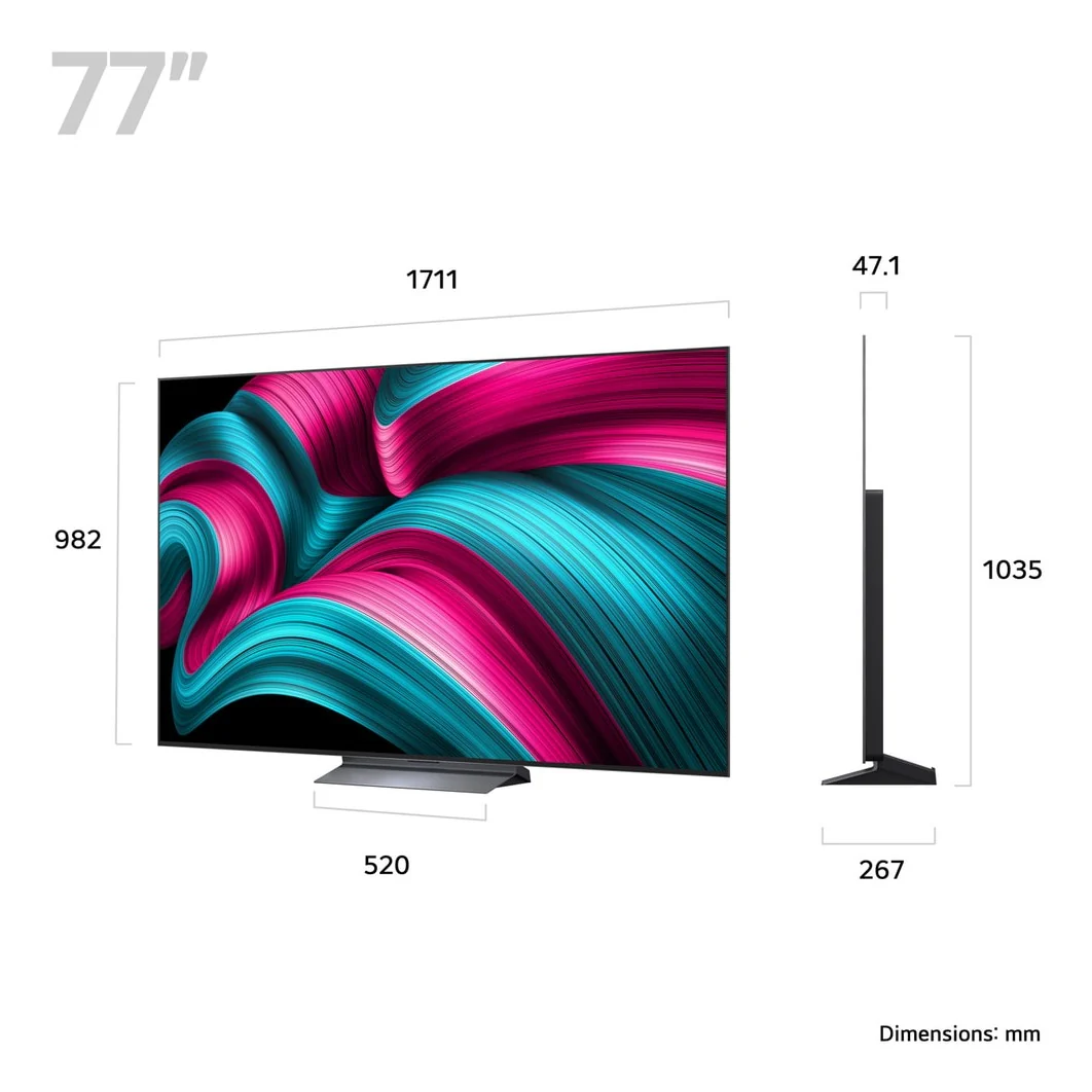 LG OLED AI 77" 4K HDR Smart TV | OLED77C54LA.AEK - Image 2