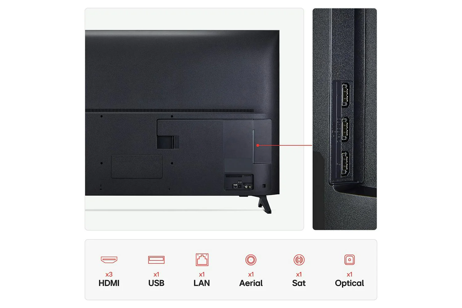 LG QNED 55" 4K HDR Smart TV | 55QNED70A6A.AEK - Image 4