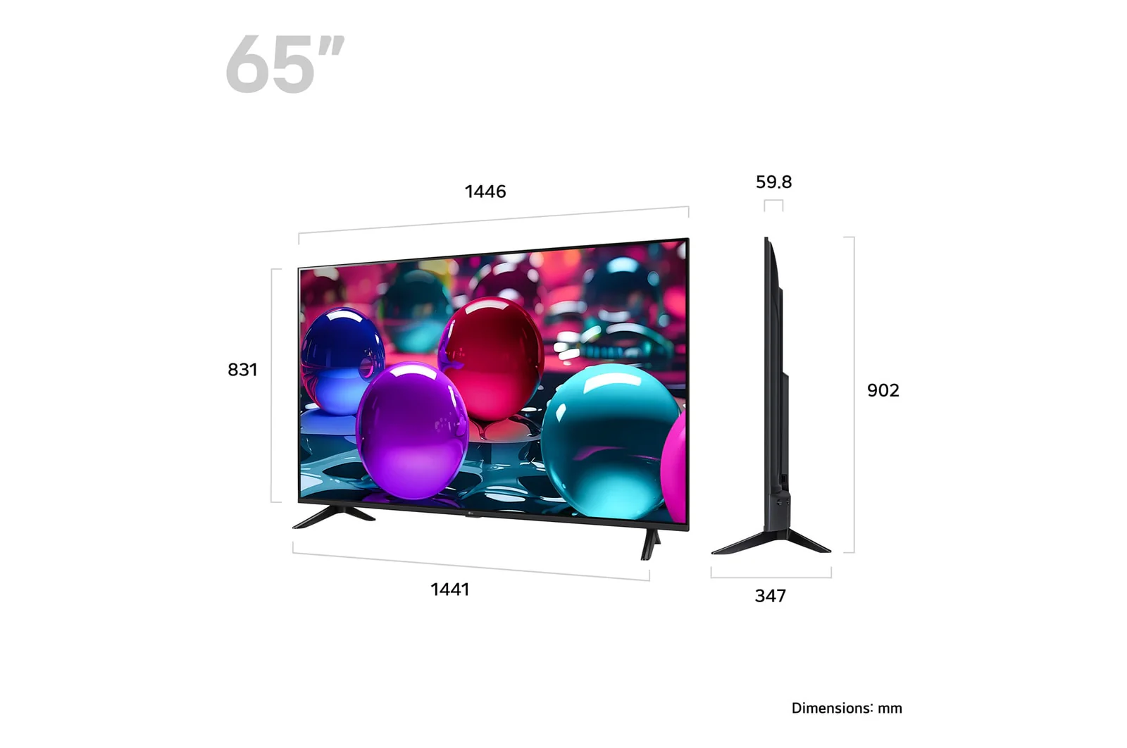 LG UA73 65" 4K UHD LED Smart TV | 65UA73006LA.AEKQ - Image 7