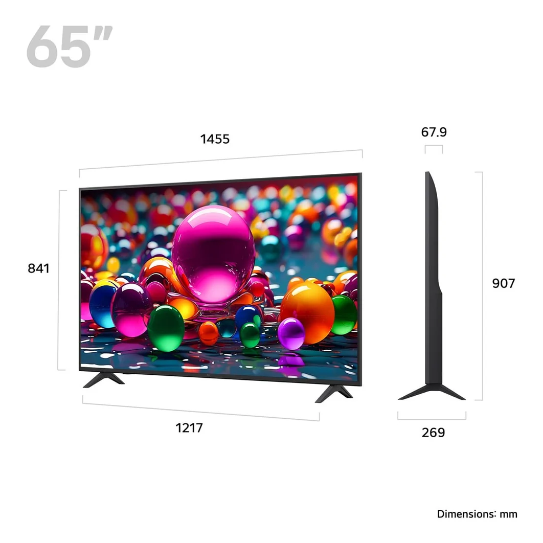 LG UA75 65" 4K UHD LED Smart TV | 65UA75006LA.AEK - Image 2