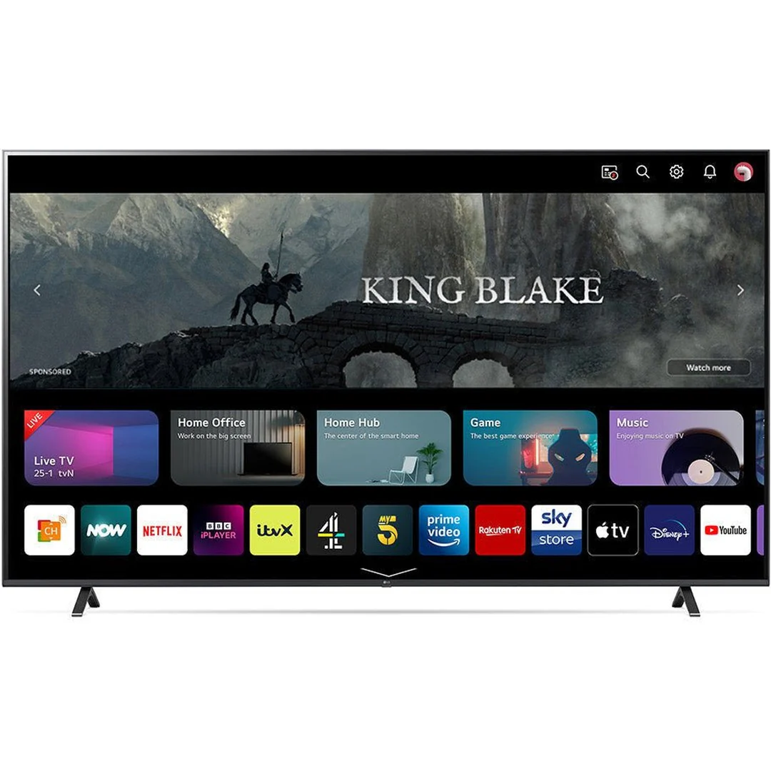 LG UR78 86" 4K UHD LED Smart TV - Black | 86UR78006LB.AEK - Image 2