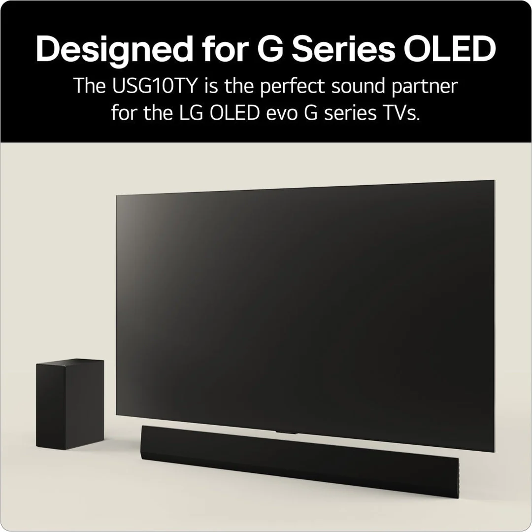 LG USG10TY Sound Bar, Black | USG10TY.DGBRLLK - Image 5