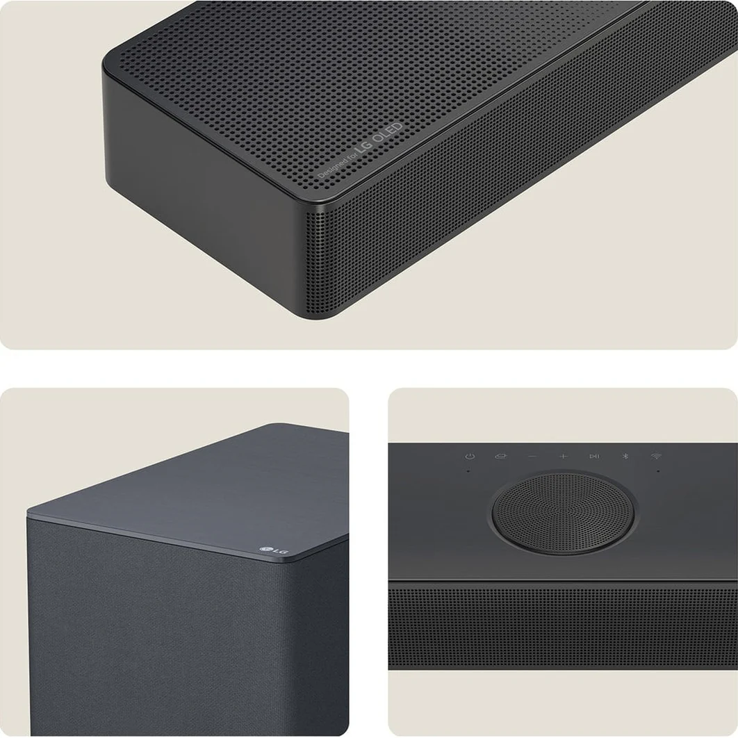 LG USC9S 3.1.3ch Wireless Sound Bar with Subwoofer | USC9S.DGBRLLK - Image 5