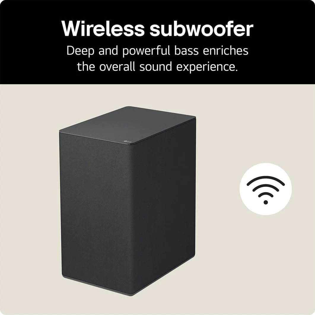 LG USC9S 3.1.3ch Wireless Sound Bar with Subwoofer | USC9S.DGBRLLK - Image 6
