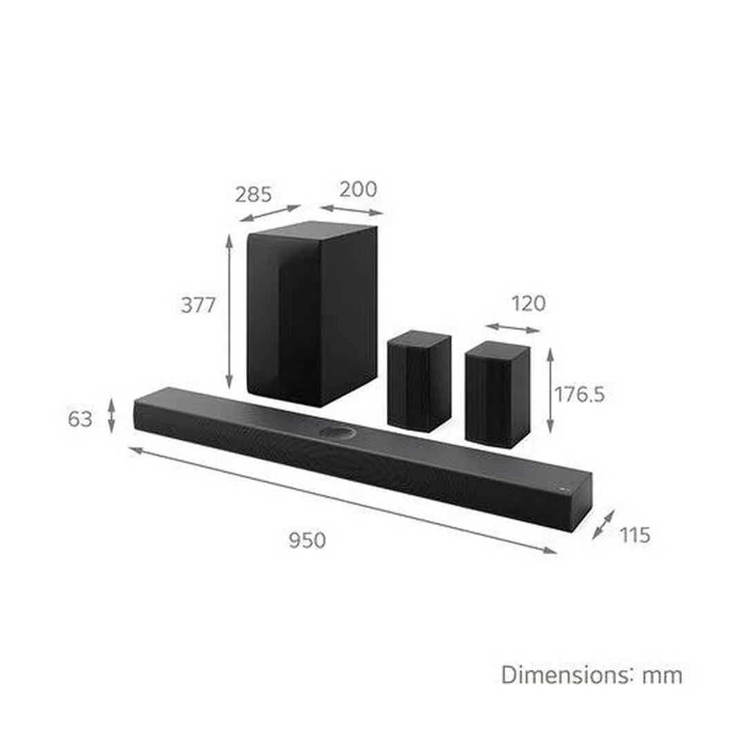 LG Wireless Sound Bar with Dolby Atmos | US70TR.AGBRLLK - Image 3