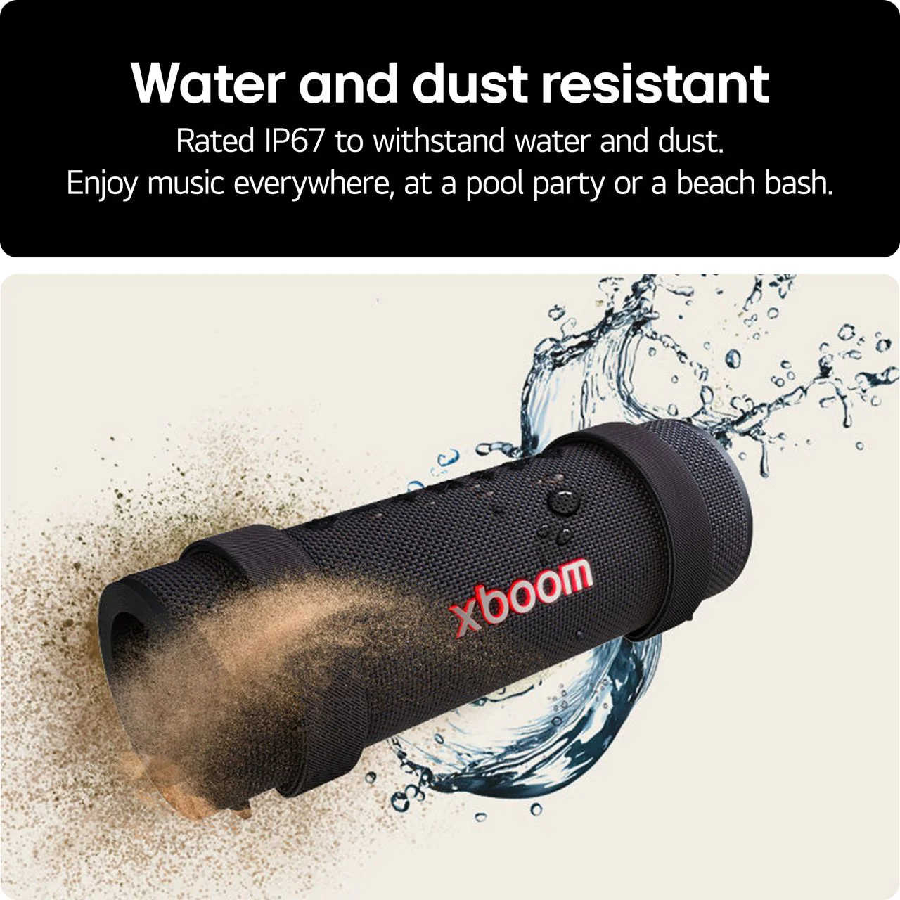 LG XBOOM Grab Portable Speaker 30 W | GRAB.AEUSLBK - Image 7