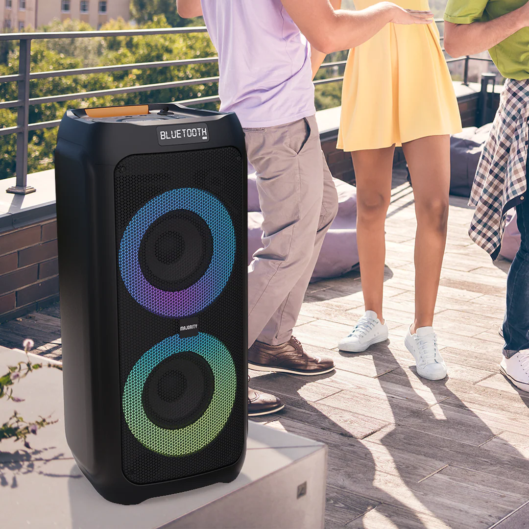 Majority P300 Bluetooth Megasound Party Speaker - Black - Image 4