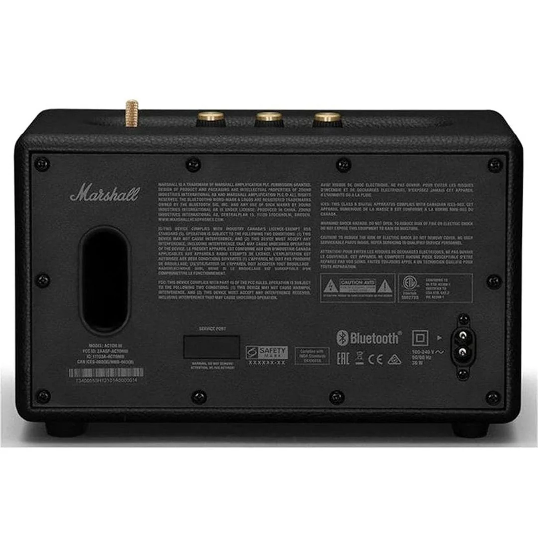 Marshall Acton III Black Bluetooth Speaker | 1006006 - Image 5