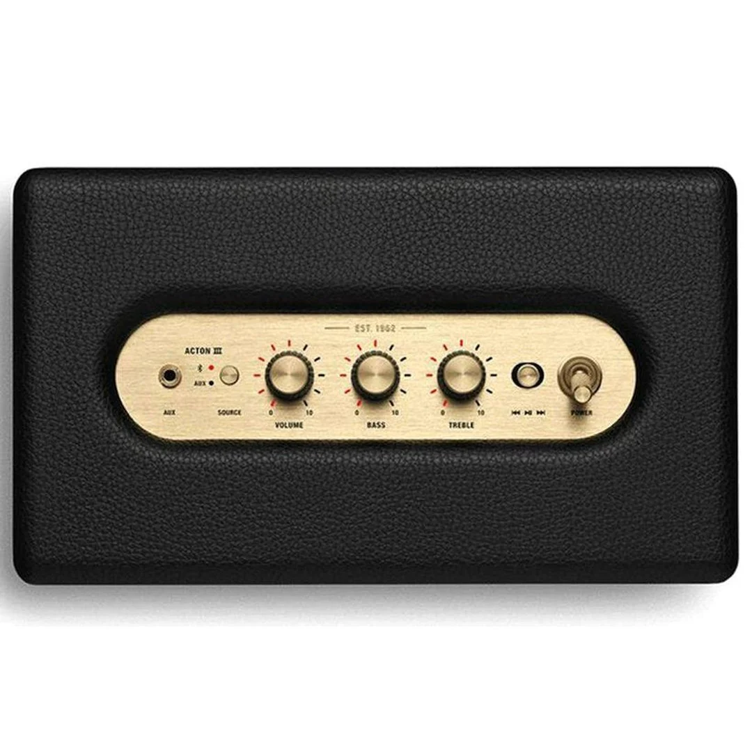 Marshall Acton III Black Bluetooth Speaker | 1006006 - Image 6