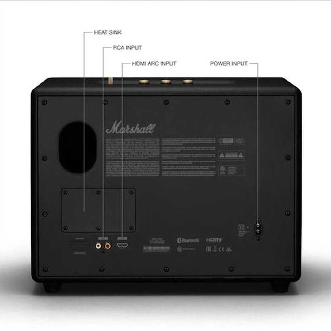 Marshall Woburn III Black - Superior Bluetooth Speaker | 1006018 - Image 4