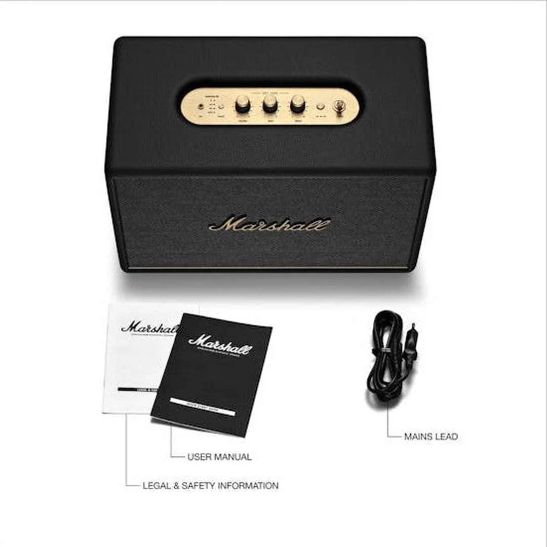 Marshall Woburn III Black - Superior Bluetooth Speaker | 1006018 - Image 5