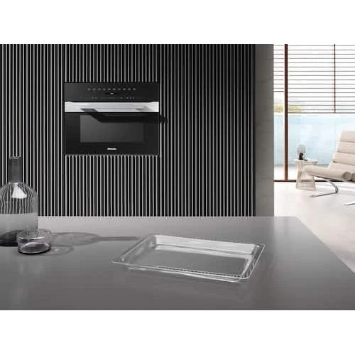 Miele Built-In Combi Microwave Oven Stainless Steel / Black | H7240BM - Image 3