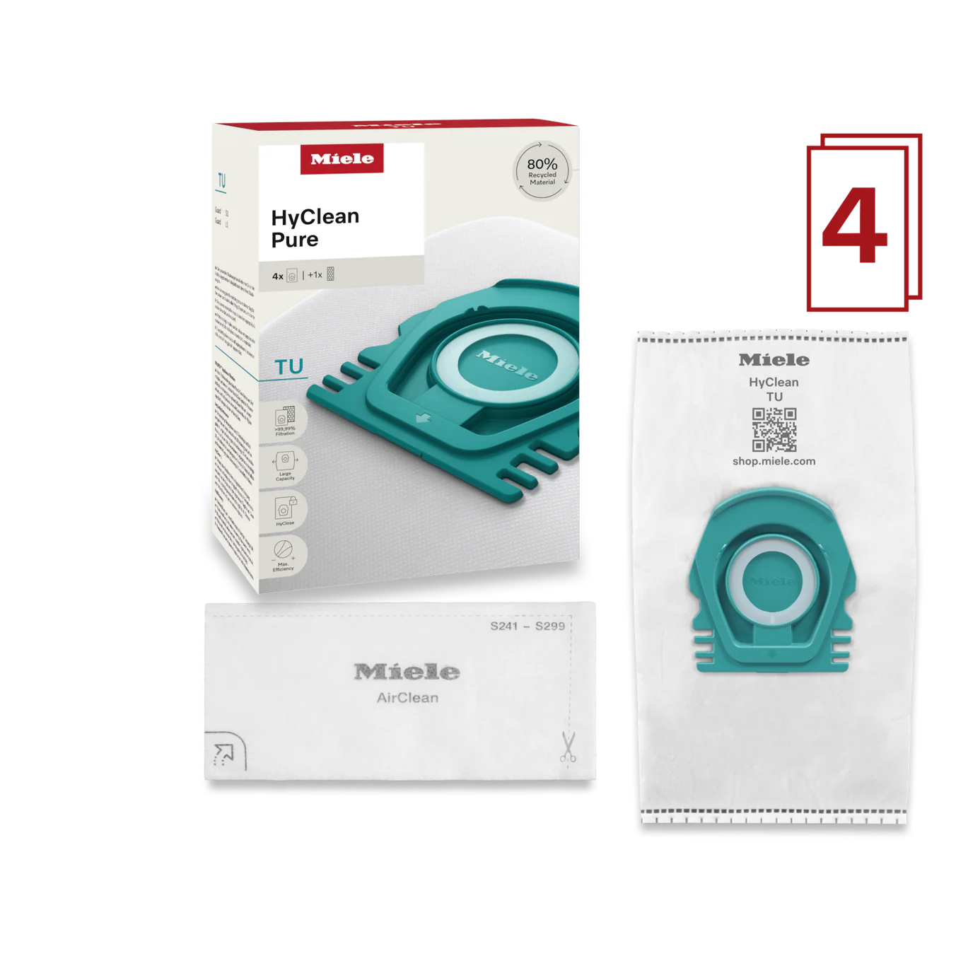Miele HyClean Pure TU vacuum cleaner bag | 12557060 - Image 2