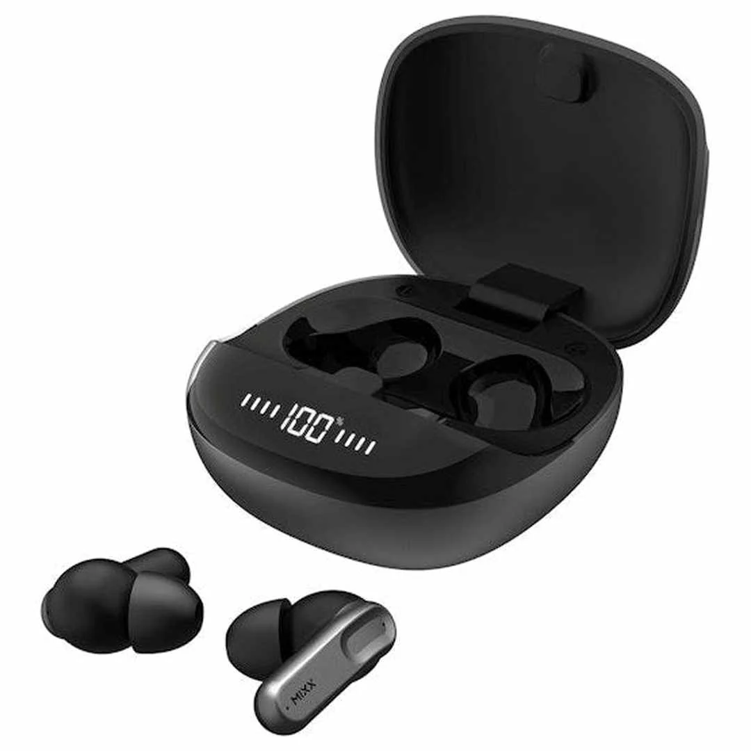 Mixx StreamBuds Charge ANC TWS Earphones Black | SBFX-ANC-BK-402 - Image 3