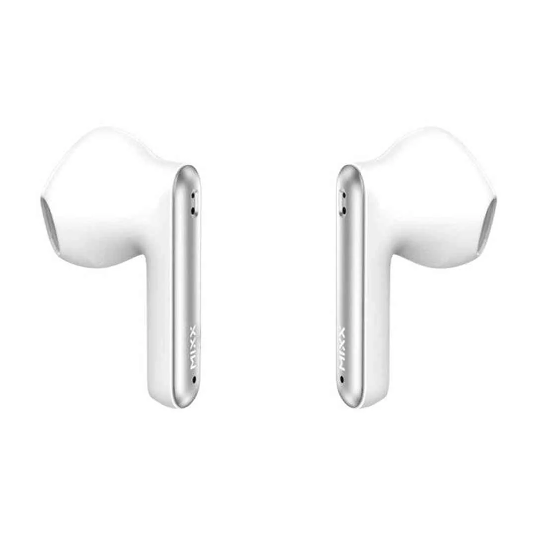 Mixx Streambuds Custom 2 TWS Earphonce Silver White | SBCU-02-SW-366 - Image 3