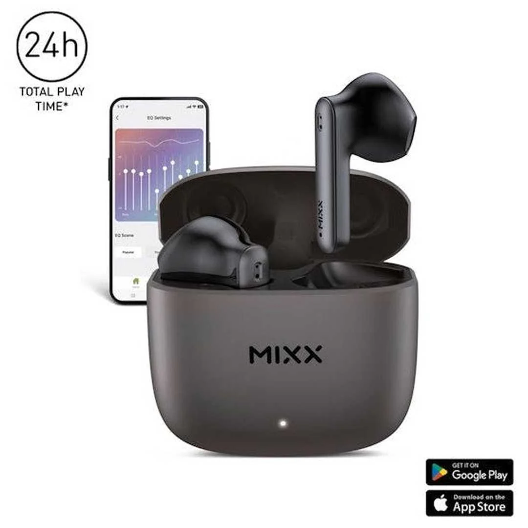 Mixx Streambuds Custom 2 TWS Earphones Black  | SBCU-02-BK-365 - Image 2