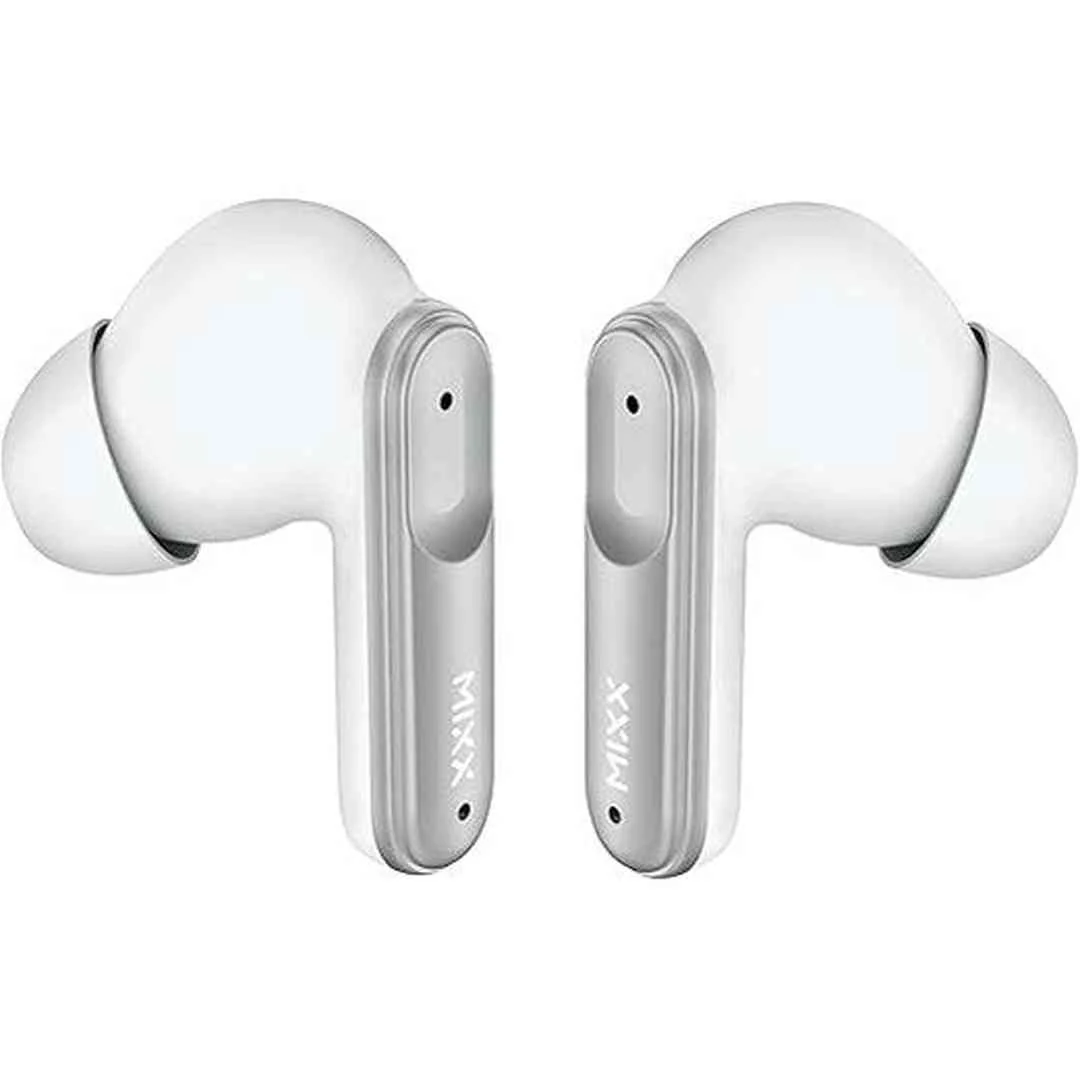 Mixx Streambuds Custom 3 TWS Earphonce Silver White | SBCU-03-SW-369 - Image 2