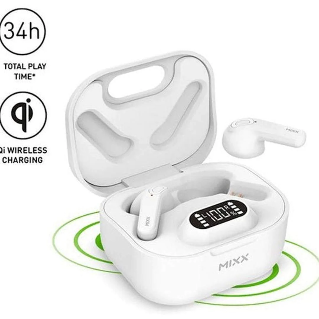 Mixx StreamBuds Hybrid Charge 2 TWS White | SBHB-02-WH-447 - Image 3