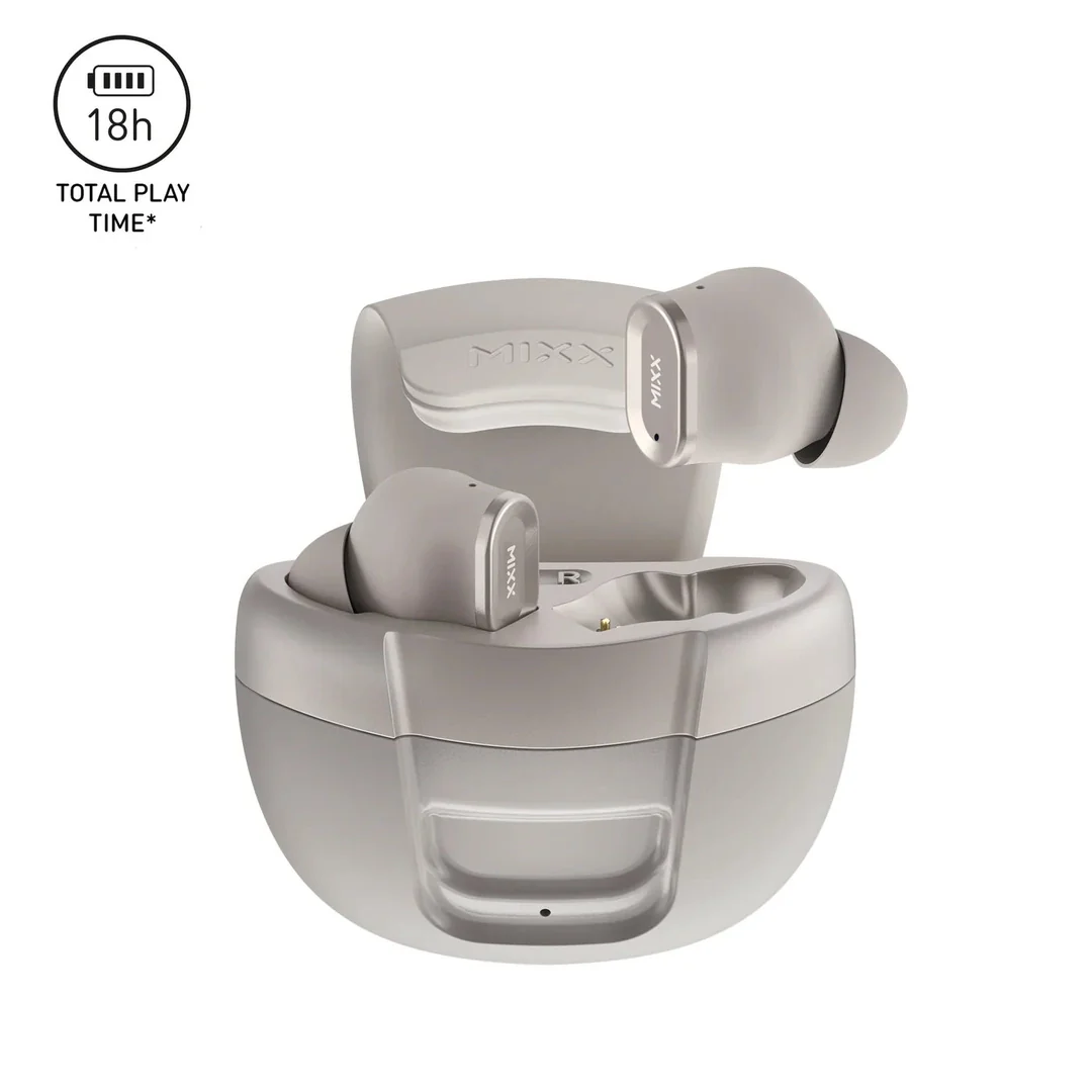 Mixx Streambuds Solo 1 True Wireless Earphones Champagne  | SBSO-01-CG-384 - Image 4