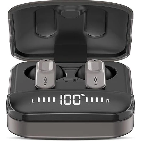 Mixx Streambuds Ultra Hybrids TWS Earphones Black  | SBUL-HY-BK-374