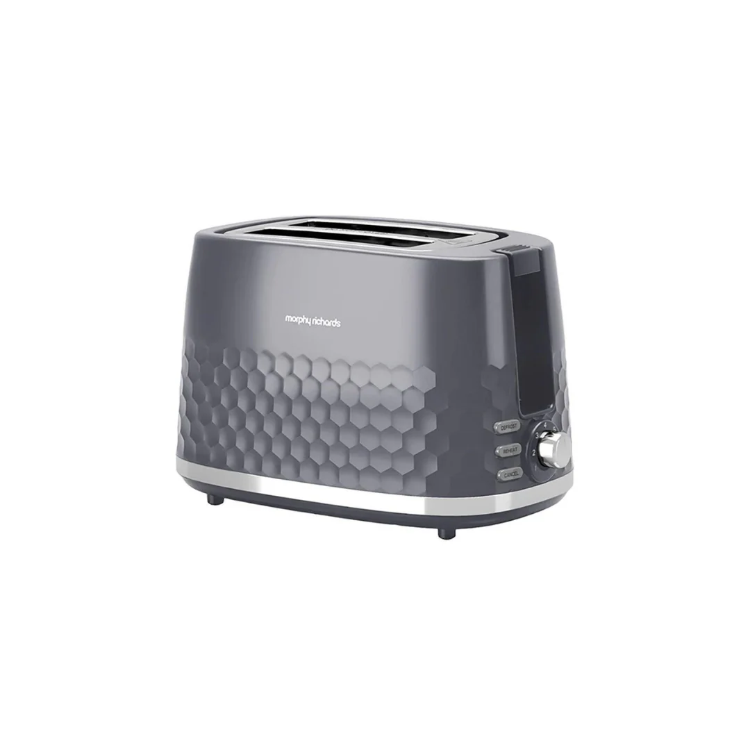 Morphy Richards 2 Slice Hive Toaster - Grey | 220033