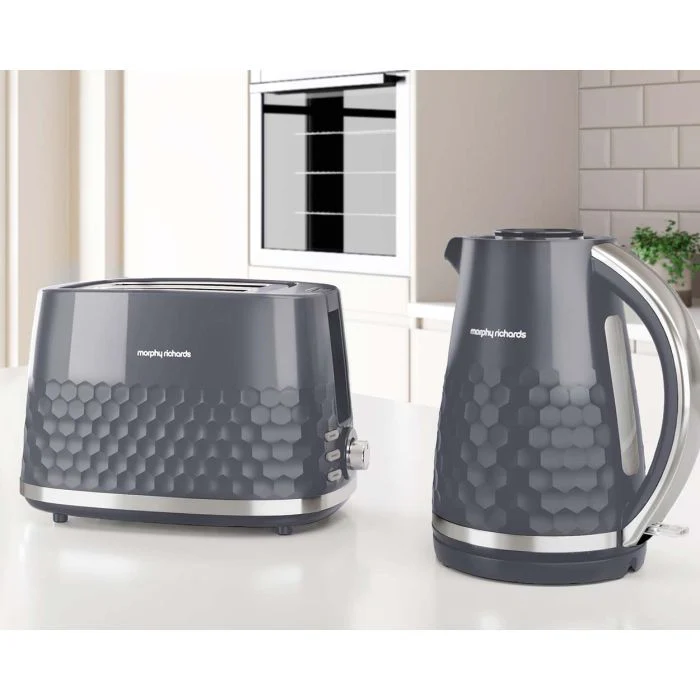Morphy Richards 2 Slice Hive Toaster - Grey | 220033 - Image 2