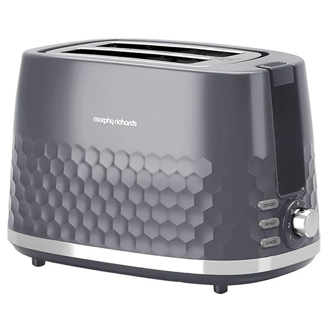 Morphy Richards 2 Slice Hive Toaster - Grey | 220033 - Image 5