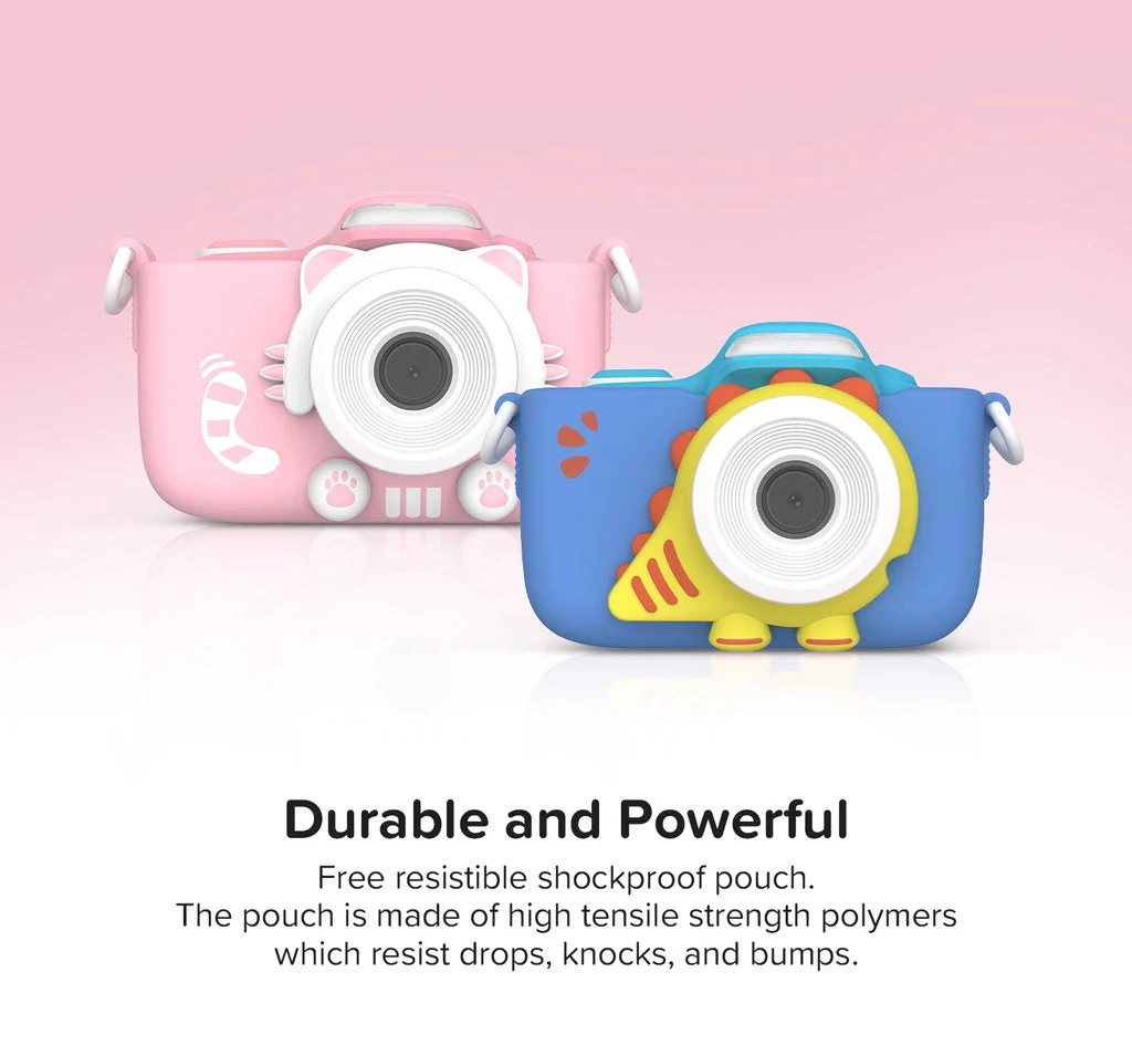 myFirst Camera 3 - 16MP Kids Camera with Dual Lens & Selfie Mode - Blue | 256-FC2003SA-BE01 - Image 6
